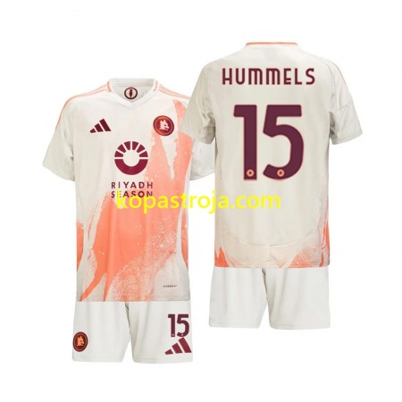 Billiga Fotbollströjor AS Roma Mats Hummels 15 Barn Borta tröja 2024/25 Kortärmad
